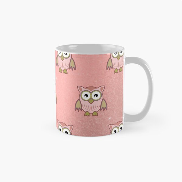 Item preview, Cute Pink Owl Pattern designed and sold by FANTASTIC-N.
