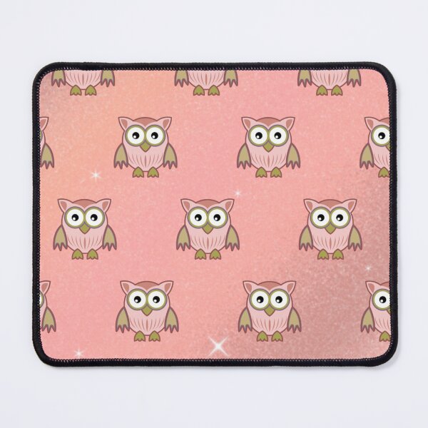 Item preview, Cute Pink Owl Pattern designed and sold by FANTASTIC-N.
