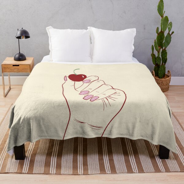 Item preview, Elegant Cherry Hand Aesthetic Illustration designed and sold by HerTenderly.