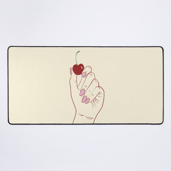Item preview, Elegant Cherry Hand Aesthetic Illustration designed and sold by HerTenderly.