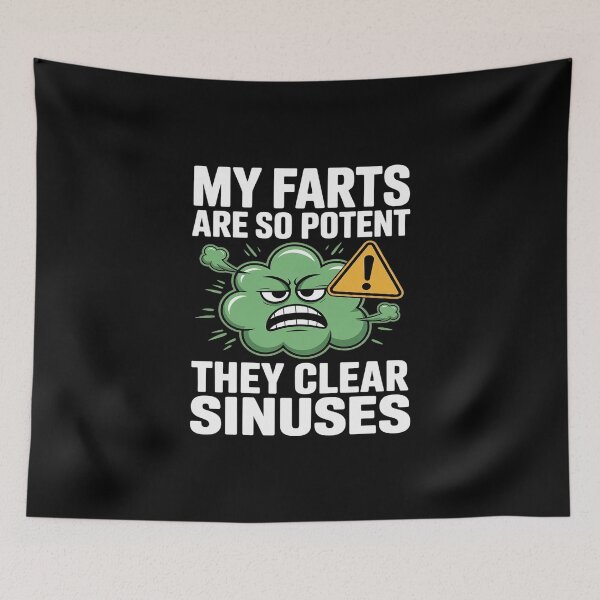 Item preview, My farts are so potent they clear sinuses funny designed and sold by skanderio.