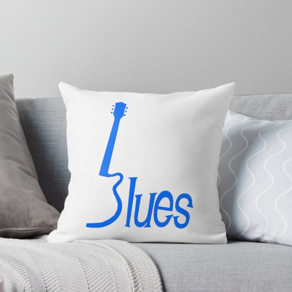 Item preview, Vintage Blues T-Shirt with Retro Guitar & Soulful Music Vibes designed and sold by oldrockerdudes.