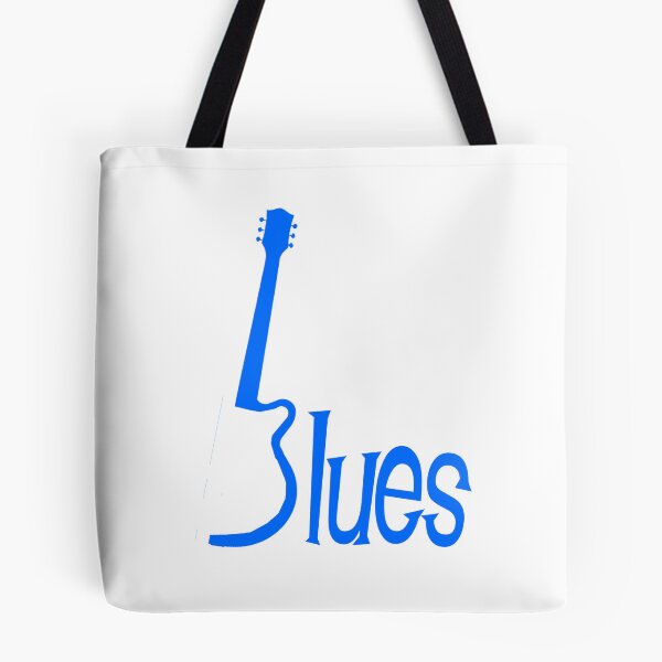 Item preview, Vintage Blues T-Shirt with Retro Guitar & Soulful Music Vibes designed and sold by oldrockerdudes.