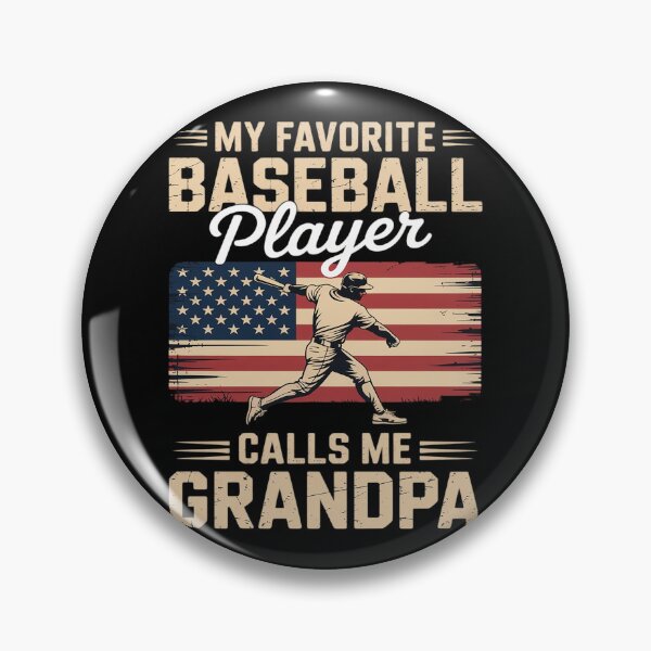 Item preview, My Favorite Baseball Player Calls Me Grandpa Father's Day designed and sold by imsamaharem.