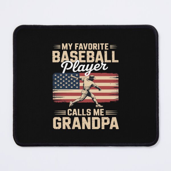 Item preview, My Favorite Baseball Player Calls Me Grandpa Father's Day designed and sold by imsamaharem.