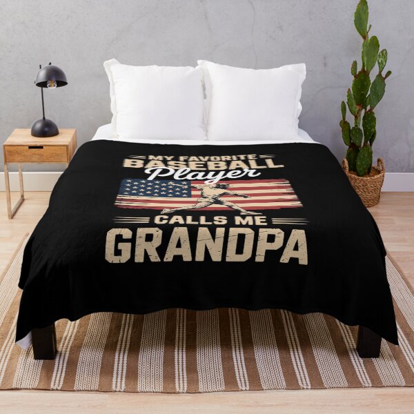 Item preview, My Favorite Baseball Player Calls Me Grandpa Father's Day designed and sold by imsamaharem.