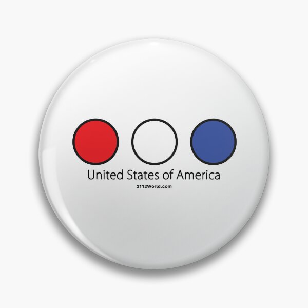Item preview, United States of America: 3 Dots designed and sold by 2112 World - Wearing The World.