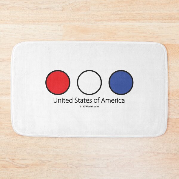 Item preview, United States of America: 3 Dots designed and sold by 2112 World - Wearing The World.
