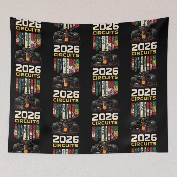 Item preview, 2026 Calendar Racing Circuit Schedule Gear Places designed and sold by pansak.