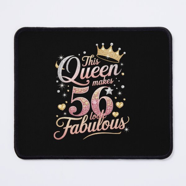 Item preview, This Queen Makes 56 Look Fabulous 56th Birthday Queen B-day designed and sold by Catharsiscath.