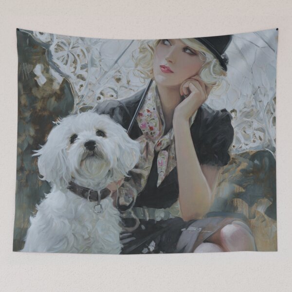 Item preview, Pondering in Lace and Fur designed and sold by afrancisCL.