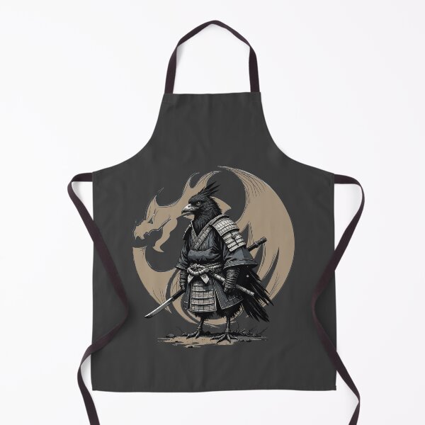 Item preview, Crow Samurai Dragon Spirit designed and sold by Way-Of-Art.