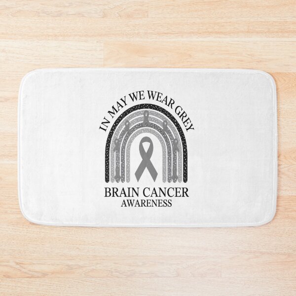 Item preview, Rainbow In May We Wear Gray Brain Cancer Awareness Ribbon  designed and sold by Catharsiscath.
