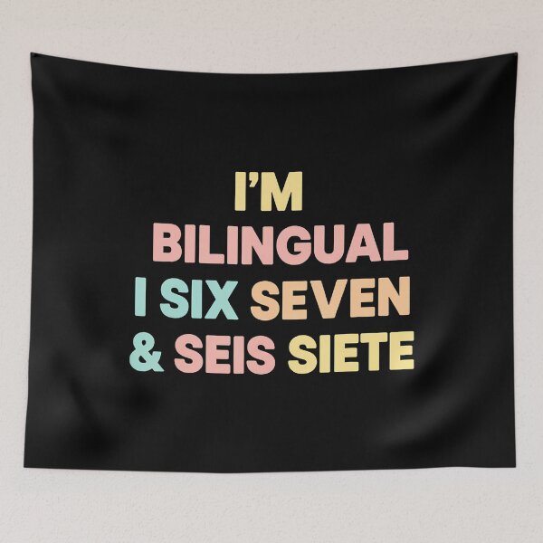 Item preview, Teacher I'M Bilingual I Six Seven Seis Siete Funny 67 Meme designed and sold by pfanodlnazb.