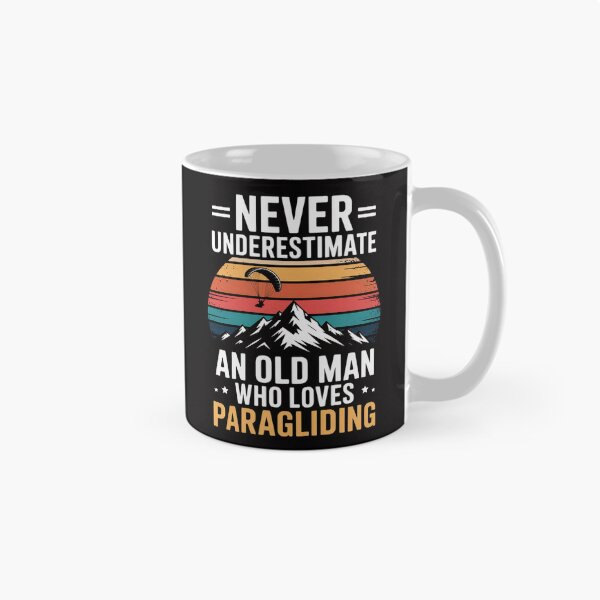 Item preview, Mens - Never Underestimate an Old Man Who Loves Paragliding designed and sold by sonlylya.
