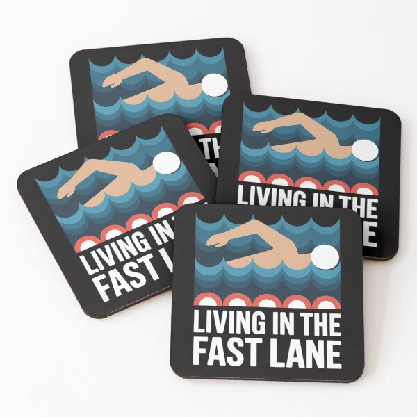 Item preview, Living in the fast Lane Swimming designed and sold by sonlylya.