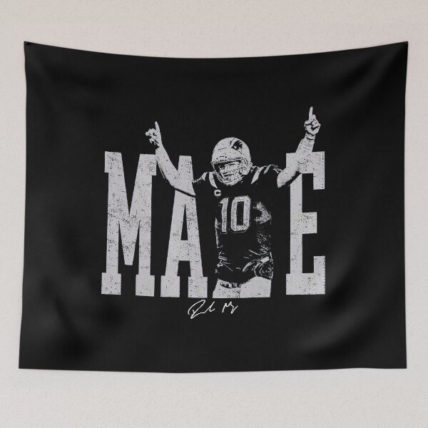 Item preview, Drake Maye New England Football Signing Vintage 90s Style Fan Art designed and sold by lesqiana.