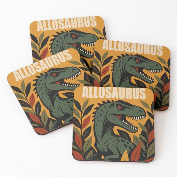 Item preview, The Late Jurassic Age: Allosaurus designed and sold by Ghost on Toast.