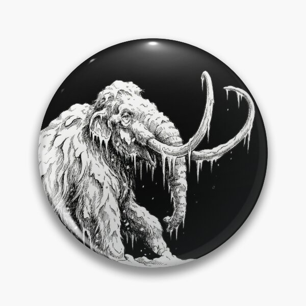 Item preview, Mammoth Frozen in Ice designed and sold by Naux | Design & Illustration.