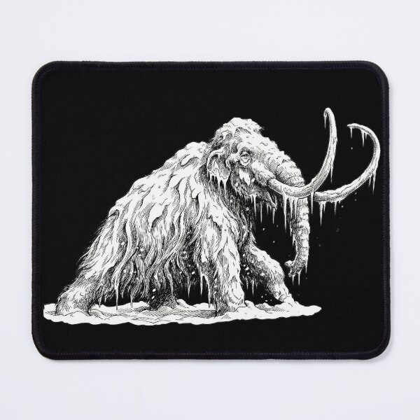 Item preview, Mammoth Frozen in Ice designed and sold by Naux | Design & Illustration.