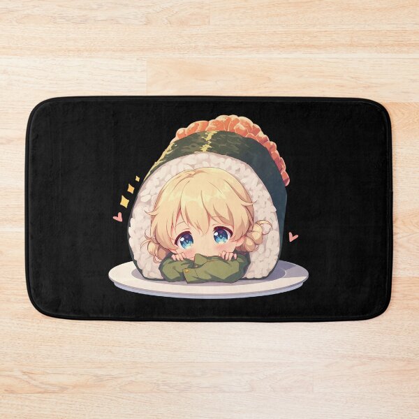 Item preview, Cute Darjeeling Girls Und Panzer Anime Kawaii Chibi Sushi Roll designed and sold by CarlosBender.