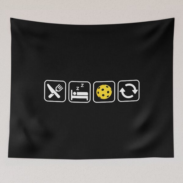 Item preview, Eat Sleep Pickleball Repeat For Pickleball Lovers designed and sold by pfanodlnazb.