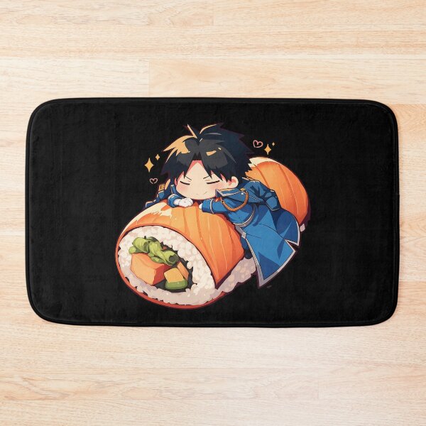 Item preview, Roy Mustang Fullmetal Alchemist Anime Kawaii Chibi Sushi Roll designed and sold by CarlosBender.