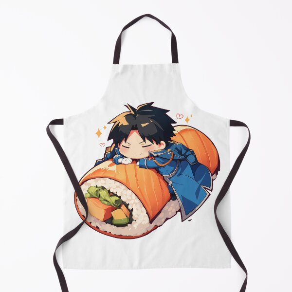 Item preview, Roy Mustang Fullmetal Alchemist Anime Kawaii Chibi Sushi Roll designed and sold by CarlosBender.