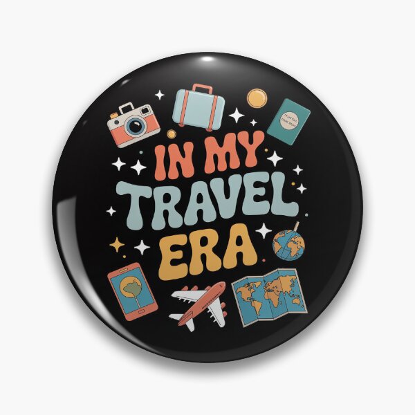 Item preview, In My Travel Era Traveler Airplane Summer Vacation designed and sold by sonlylya.