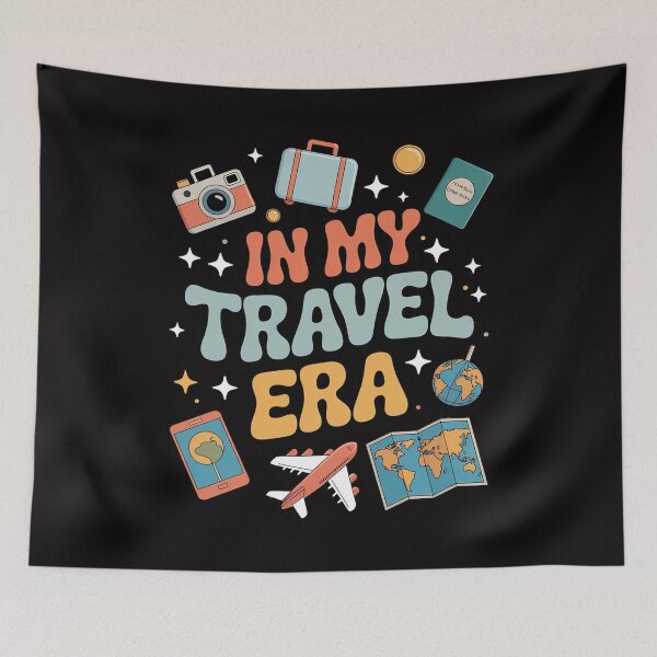 Item preview, In My Travel Era Traveler Airplane Summer Vacation designed and sold by sonlylya.