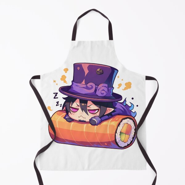 Item preview, Mephisto Pheles Blue Exorcist Anime Kawaii Chibi Sushi Roll designed and sold by CarlosBender.