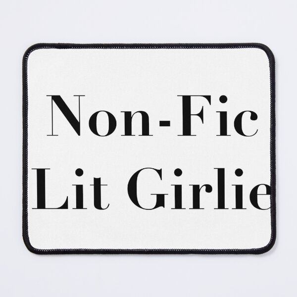 Item preview, Non-Fic Lit Girlie designed and sold by Caged Bird Art.