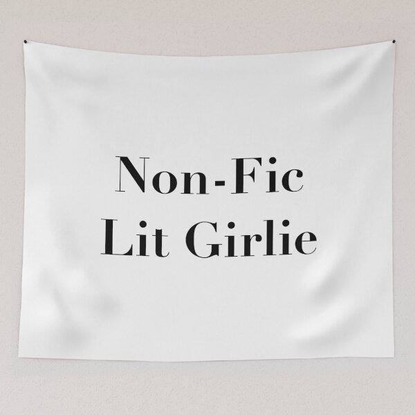 Item preview, Non-Fic Lit Girlie designed and sold by Caged Bird Art.