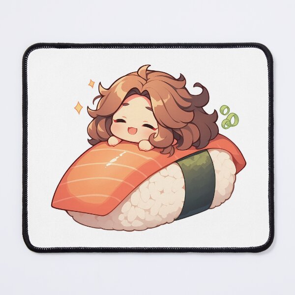 Item preview, Arikado Genya Castlevania Anime Kawaii Chibi Sushi Roll designed and sold by CarlosBender.