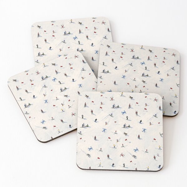 Item preview, Les Skieurs designed and sold by STUDIO MORE Los Angeles.