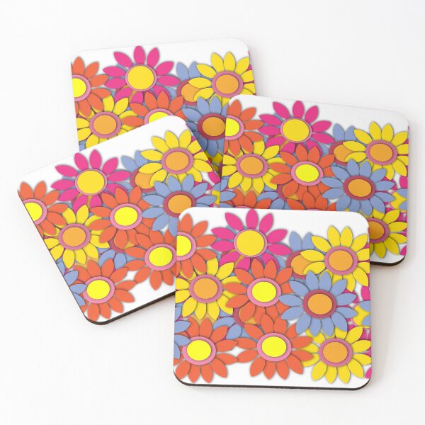 Item preview, Set of colorful flower , bright, lovely, and natural flowers. designed and sold by wonghong.