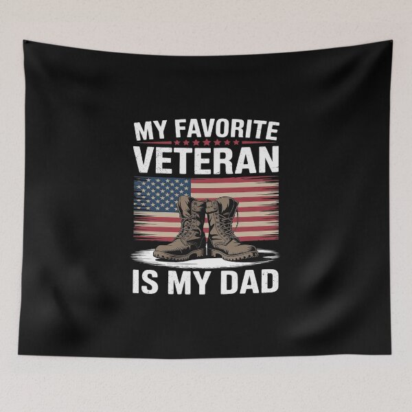 Item preview, My Favorite Veteran Is My Dad Army Military Veterans day designed and sold by imsamaharem.