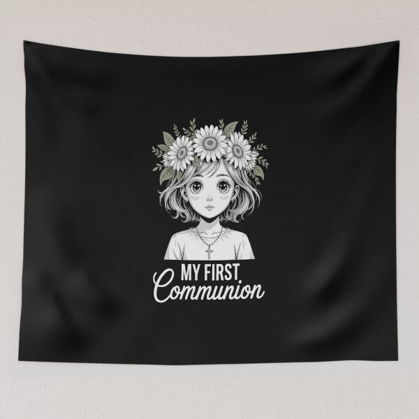 Item preview, My First Communion Girls Catholic Faith Children designed and sold by imsamaharem.