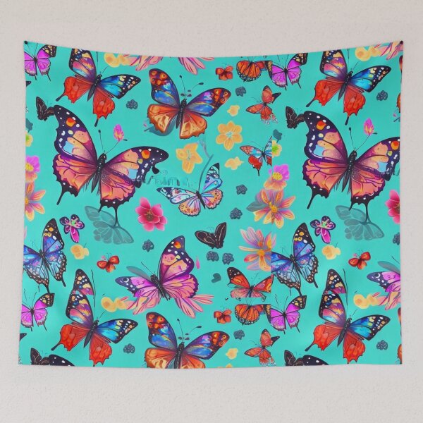 Item preview, Colorful Butterfly Pattern designed and sold by FANTASTIC-N.