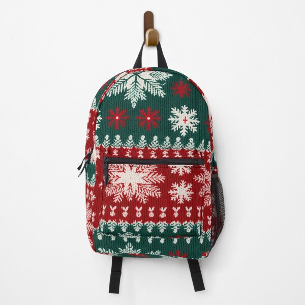 Item preview, Ugly Christmas Sweater Pattern – Vintage Knit Snowflake Holiday Design designed and sold by Gemma A  Summers.
