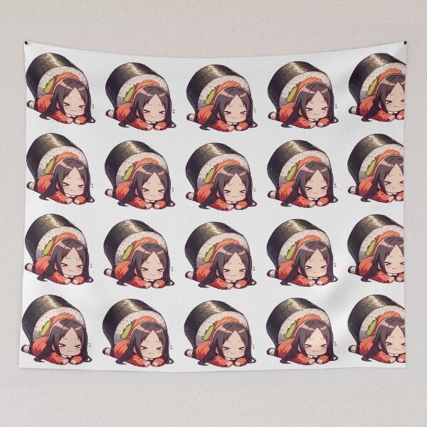 Item preview, Miko Iino Kaguya Sama Love Is War Chibi Sushi Anime Sweet Mood designed and sold by CarlosBender.