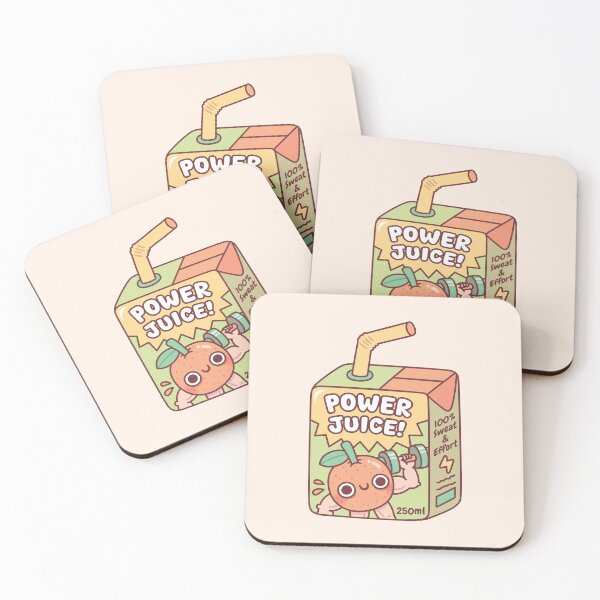 Item preview, Funny Orange Training With Dumbbells Power Juice Box designed and sold by rustydoodle.