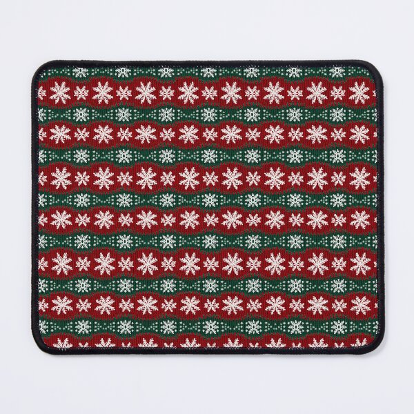 Item preview, Ugly Christmas Sweater Pattern – Vintage Knit Snowflake Holiday Design designed and sold by Gemma A  Summers.