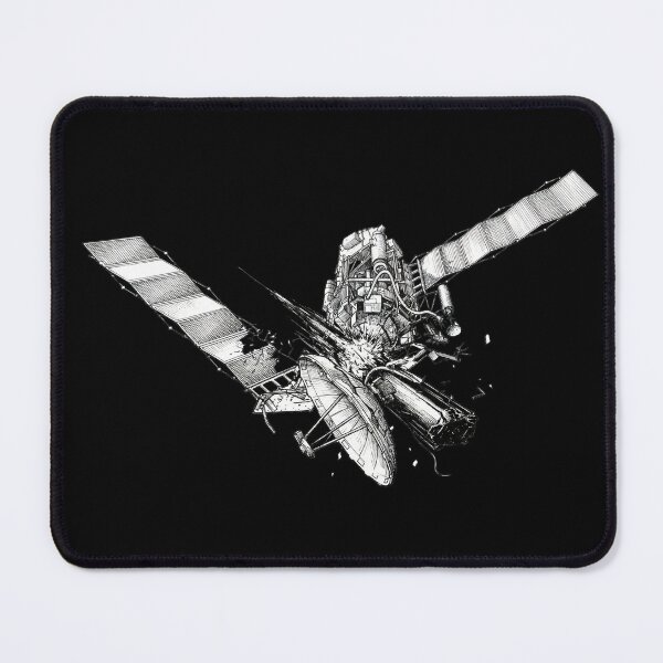 Item preview, Space Debris Smashing Satellite designed and sold by Naux | Design & Illustration.