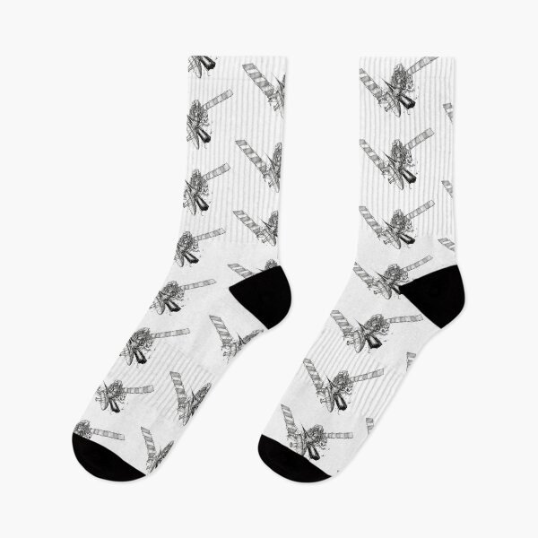 Item preview, Space Debris Smashing Satellite designed and sold by Naux | Design & Illustration.