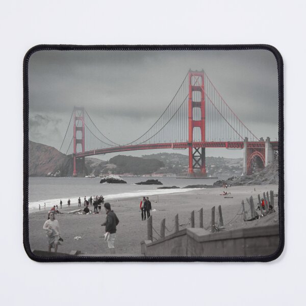 Item preview, Golden Gate Beach View designed and sold by Star People Digital Art Works and Photography.