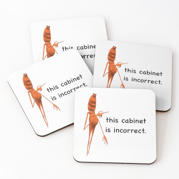 Item preview, Marcus the Worm This Cabinet is Incorrect designed and sold by sketchedby rach.