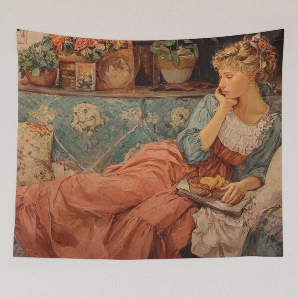Item preview, Repose Among Roses and Ribbons designed and sold by afrancisCL.