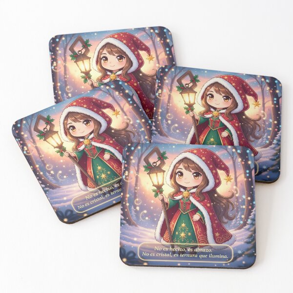 Item preview, kawaii chibi spirit of Christmas designed and sold by Ecosetereos.