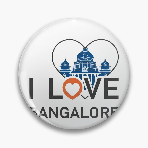 Item preview, I Love Bangalore cityscape designed and sold by VerizalShop.